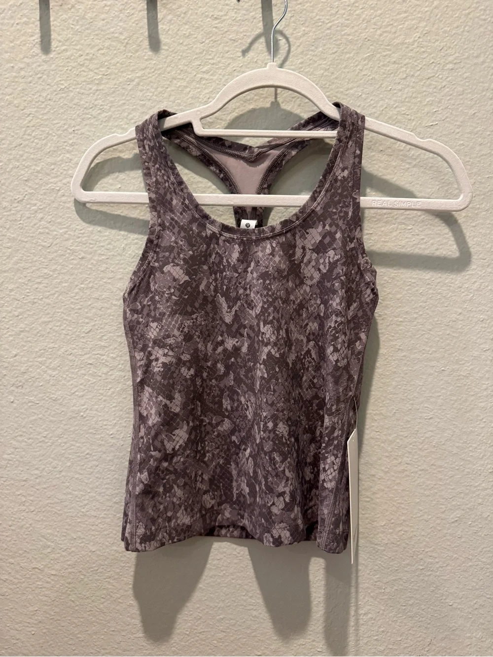 Lululemon Purple Racerback Tank Top